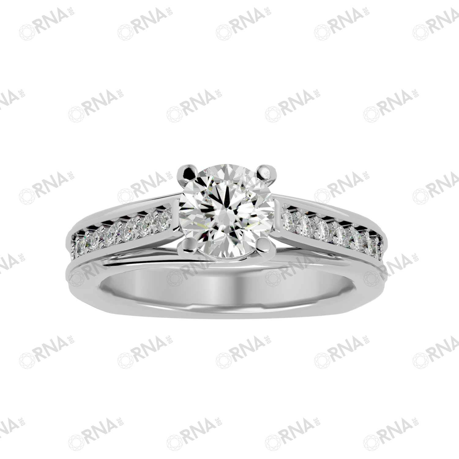 Orna Diamond Solitaire Ring - HYLR268