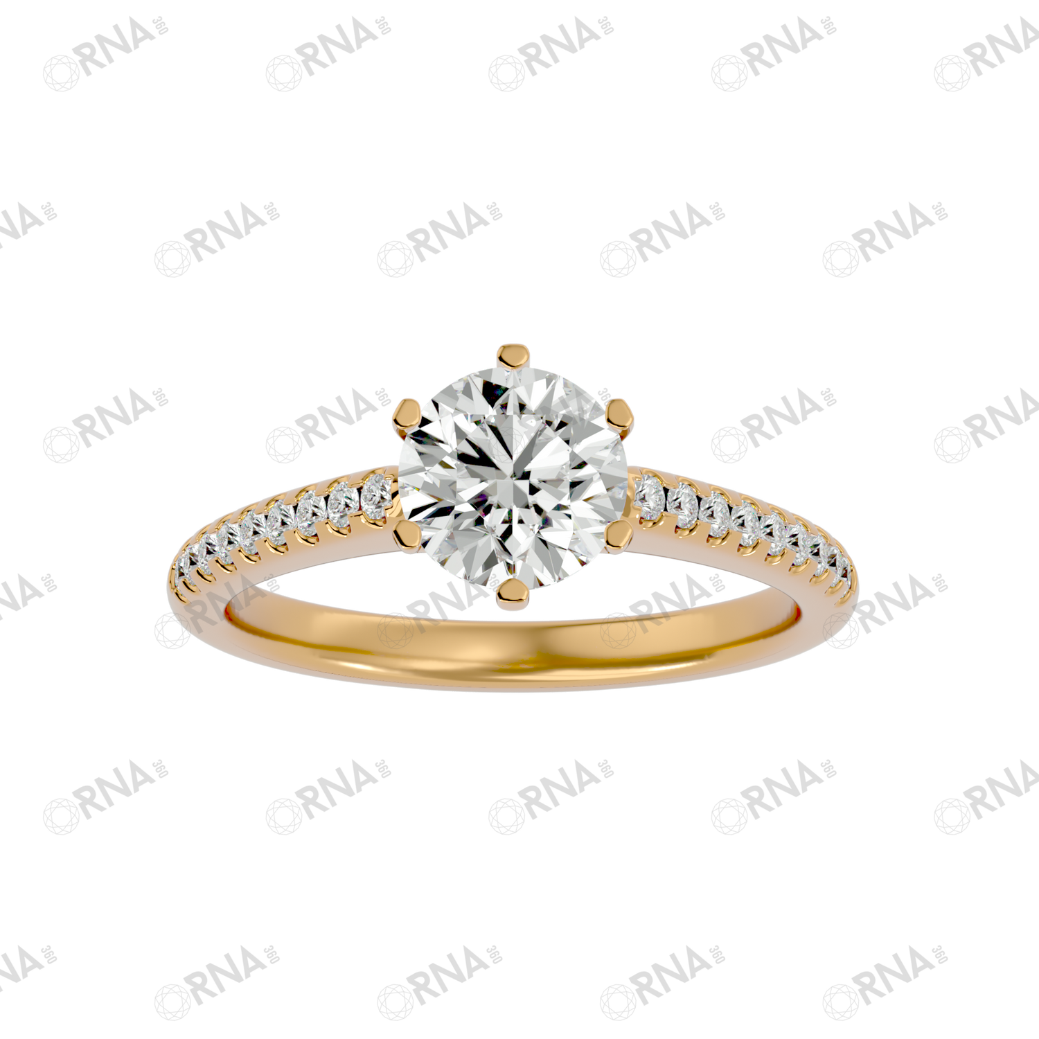Orna Diamond Solitaire Ring - HYLR275