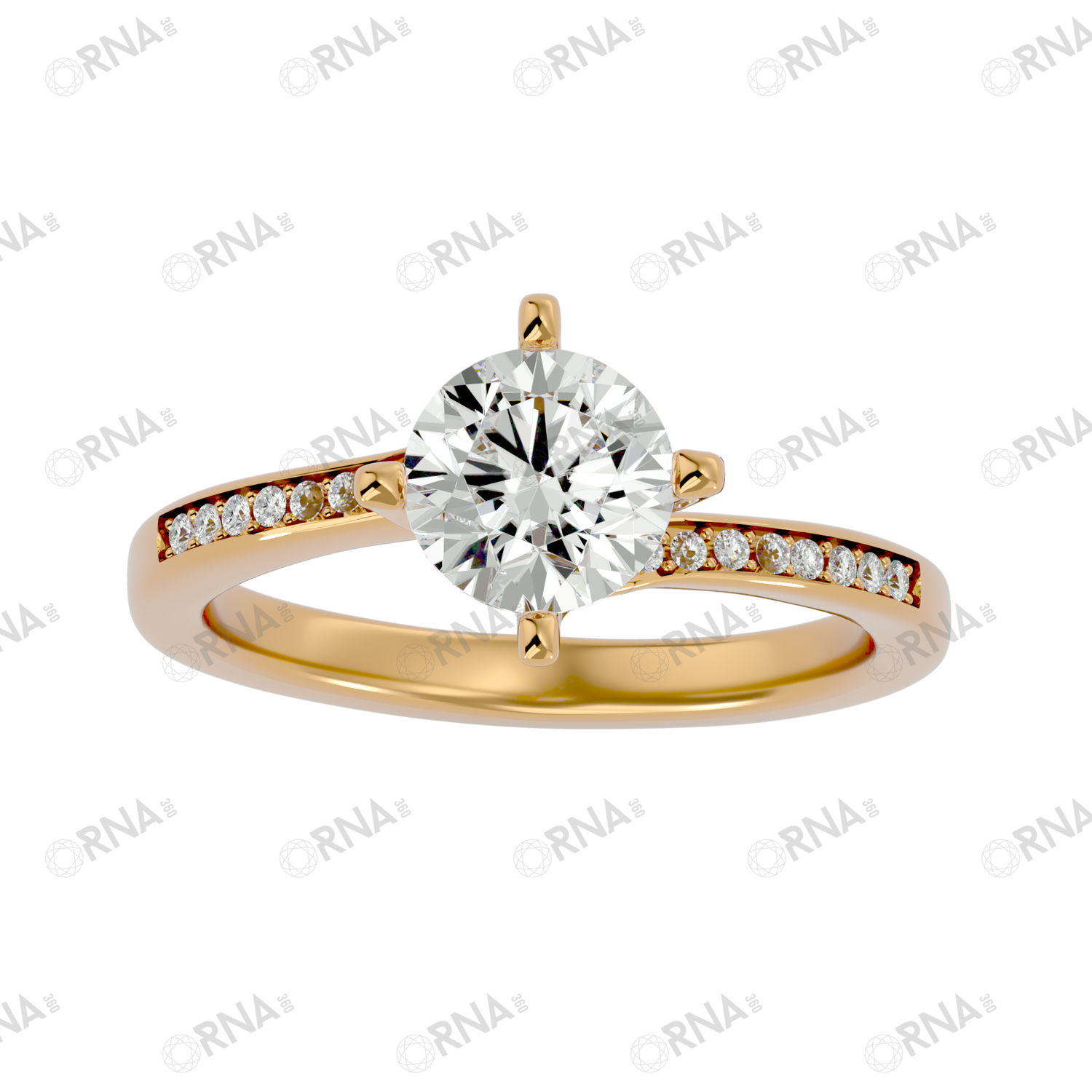 Orna Diamond Solitaire Ring - HYLR287