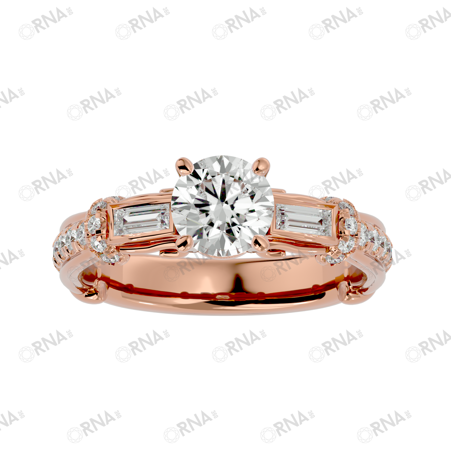 Orna Diamond Solitaire Ring - HYLR291