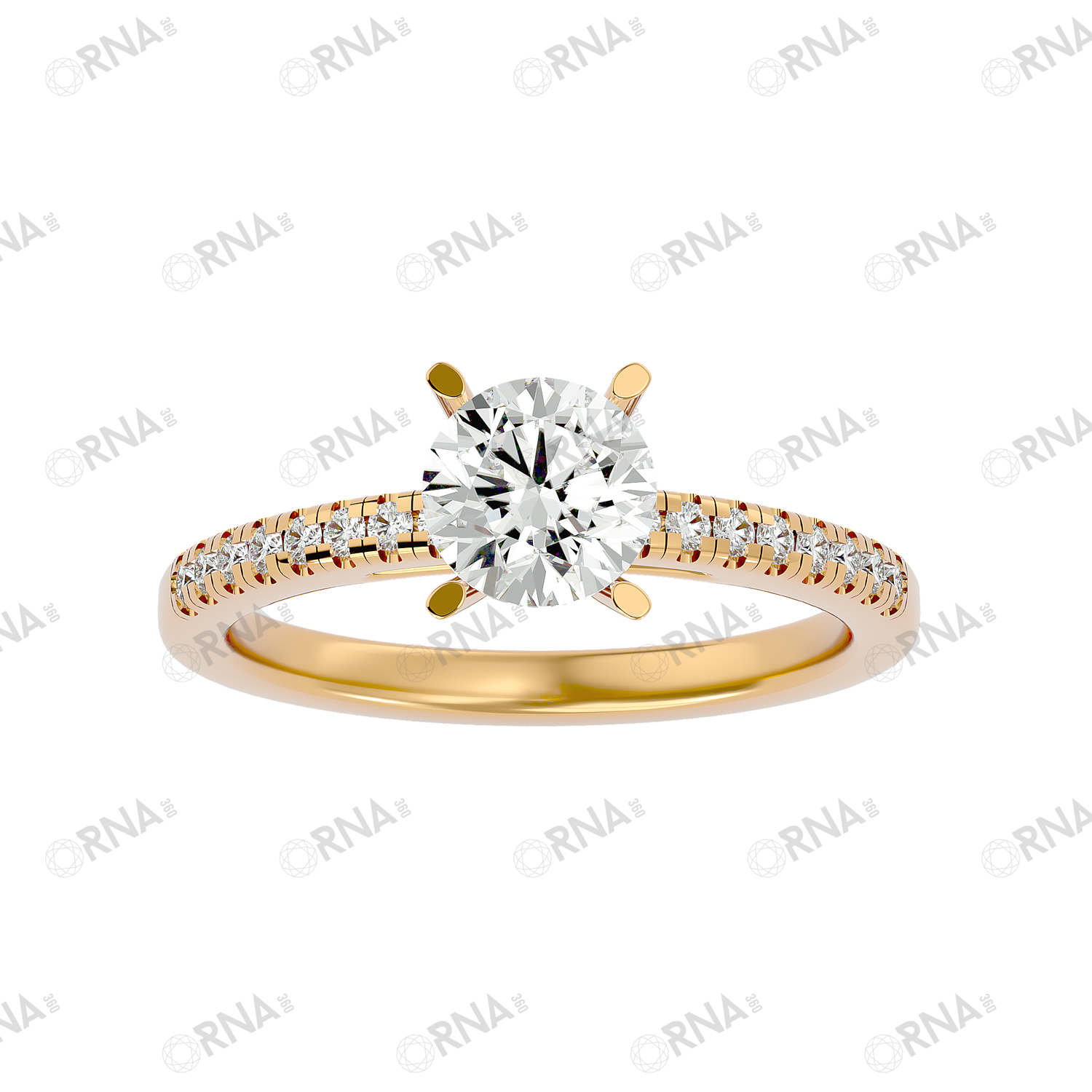 Orna Diamond Solitaire Ring - HYLR296