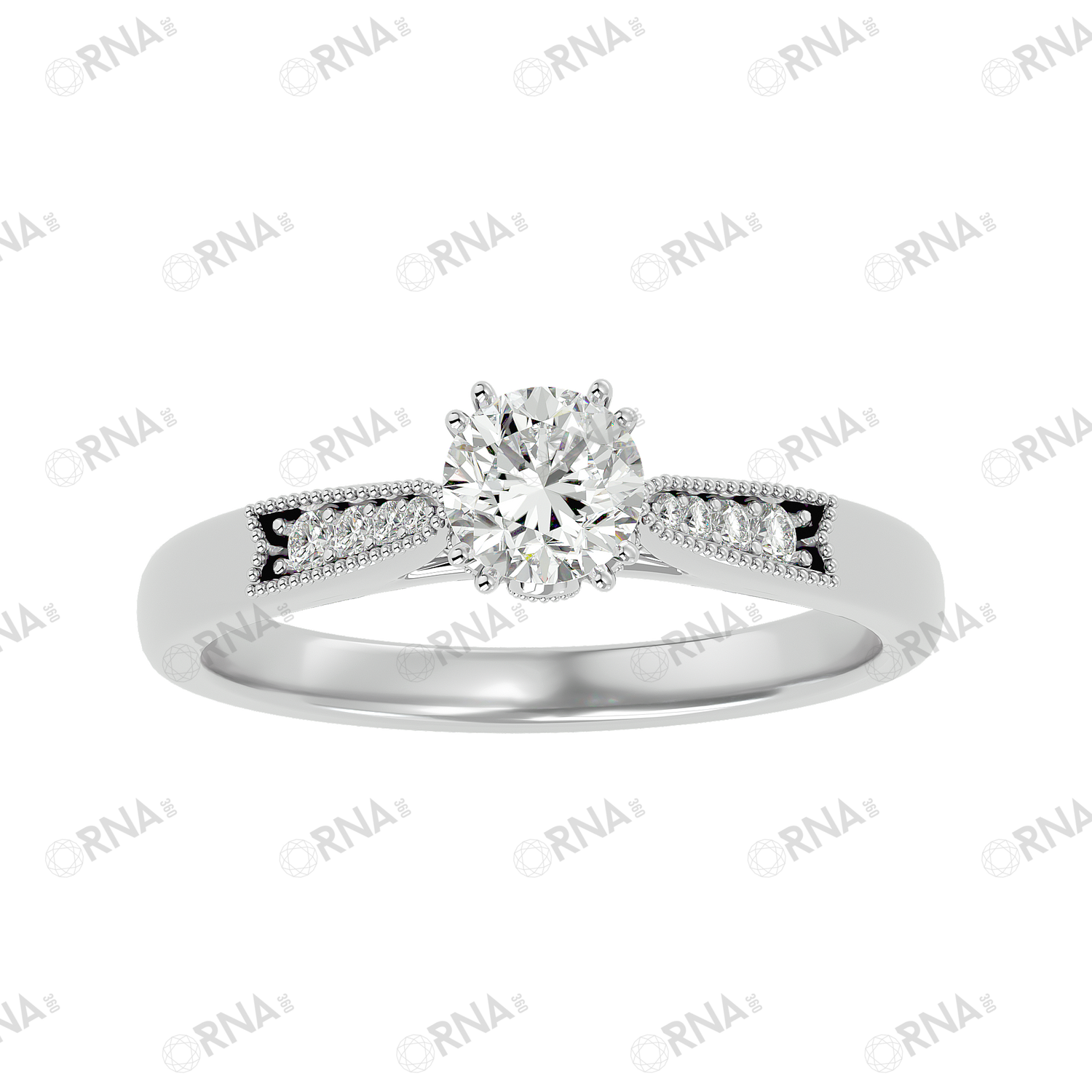 Orna Diamond Solitaire Ring - HYLR298