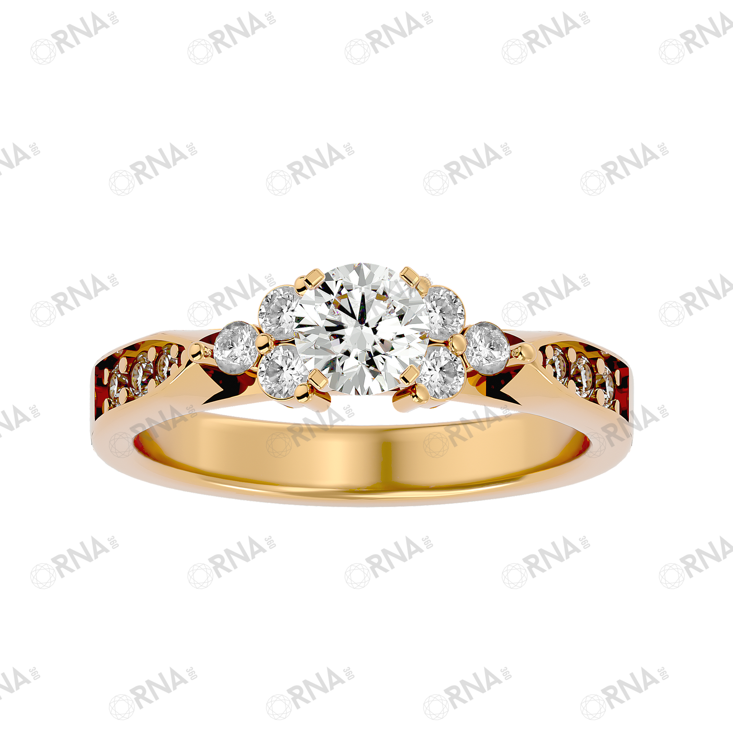 Orna Diamond Solitaire Ring - HYLR299