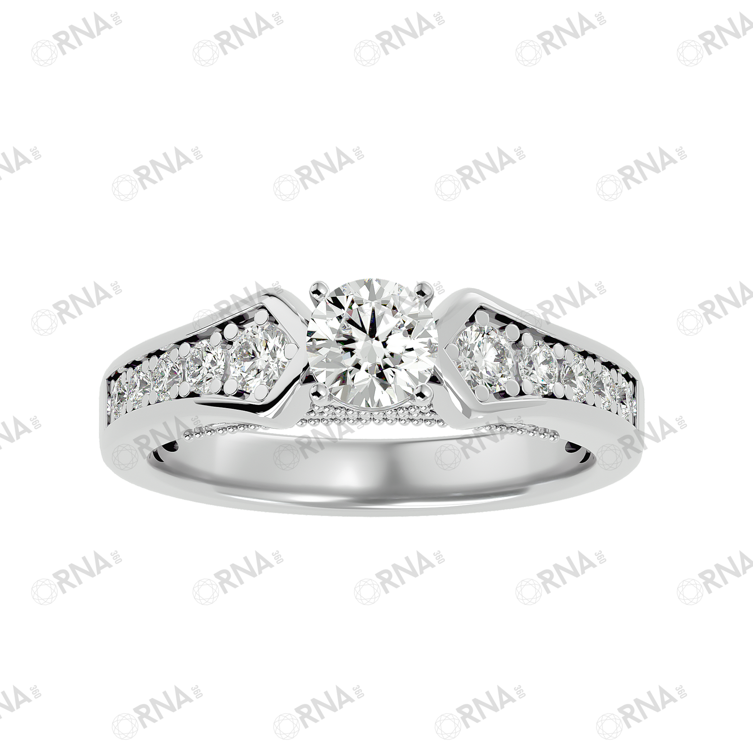 Orna Diamond Solitaire Ring - HYLR301