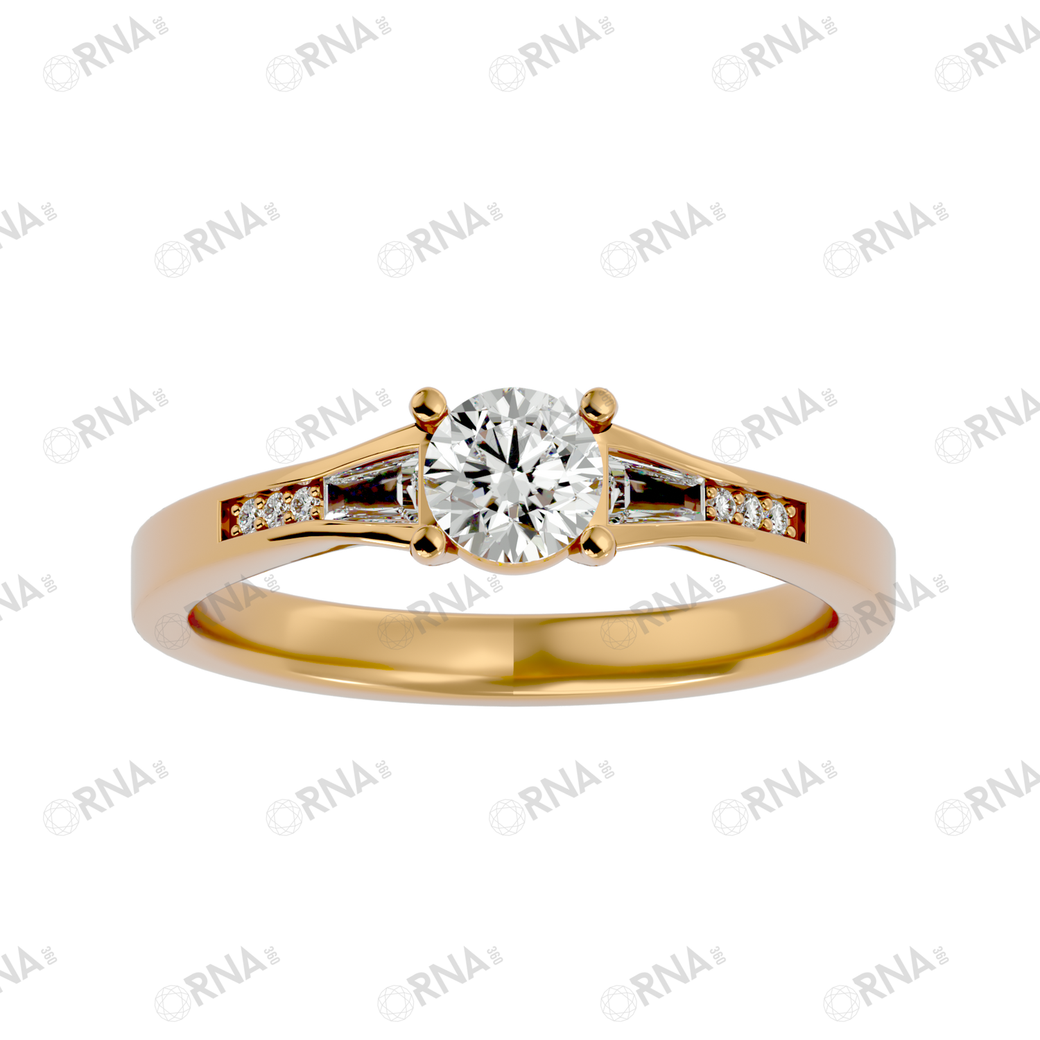 Orna Diamond Solitaire Ring - HYLR308