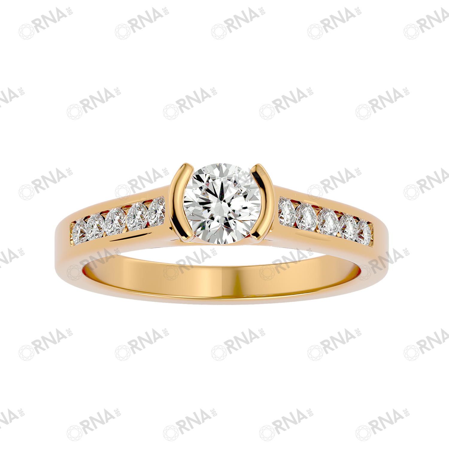 Orna Diamond Solitaire Ring - HYLR314