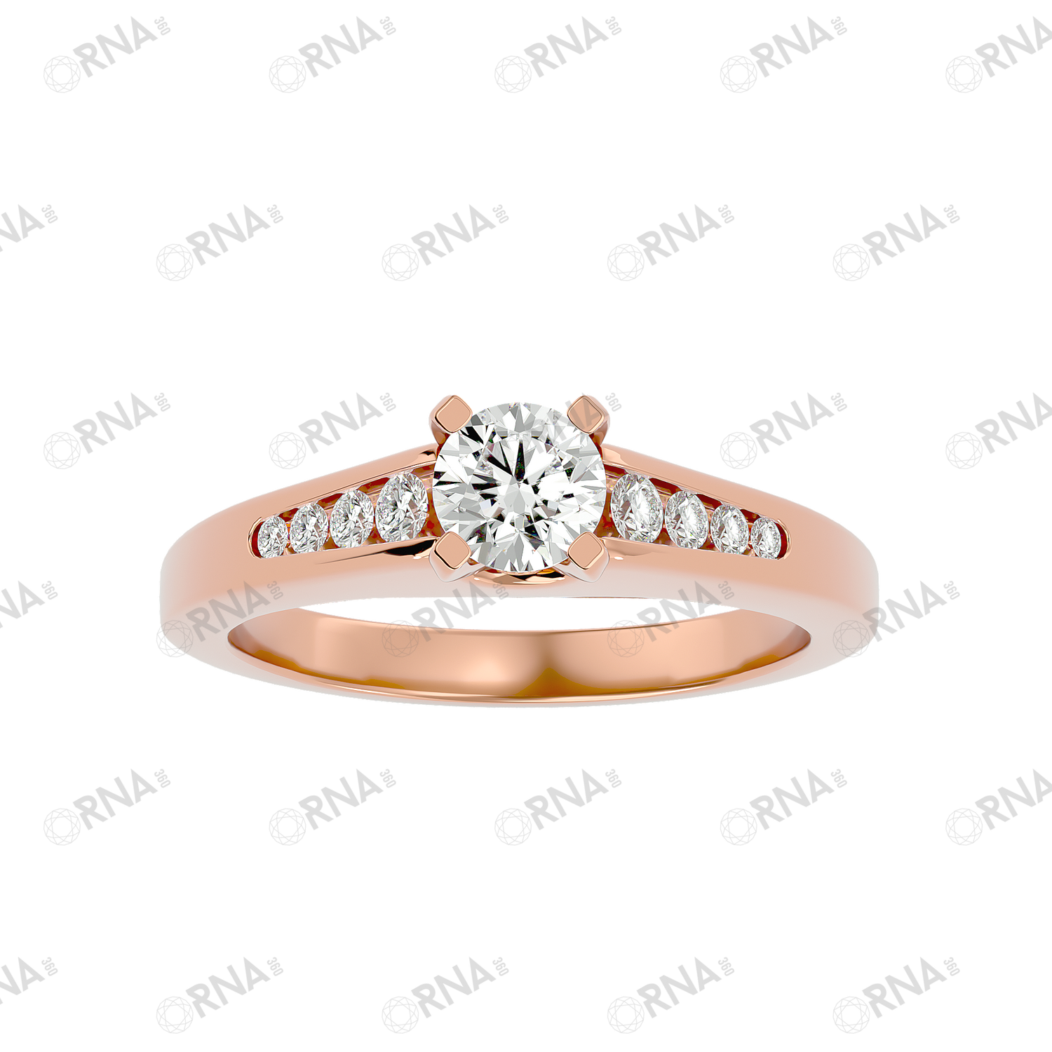 Orna Diamond Solitaire Ring - HYLR318