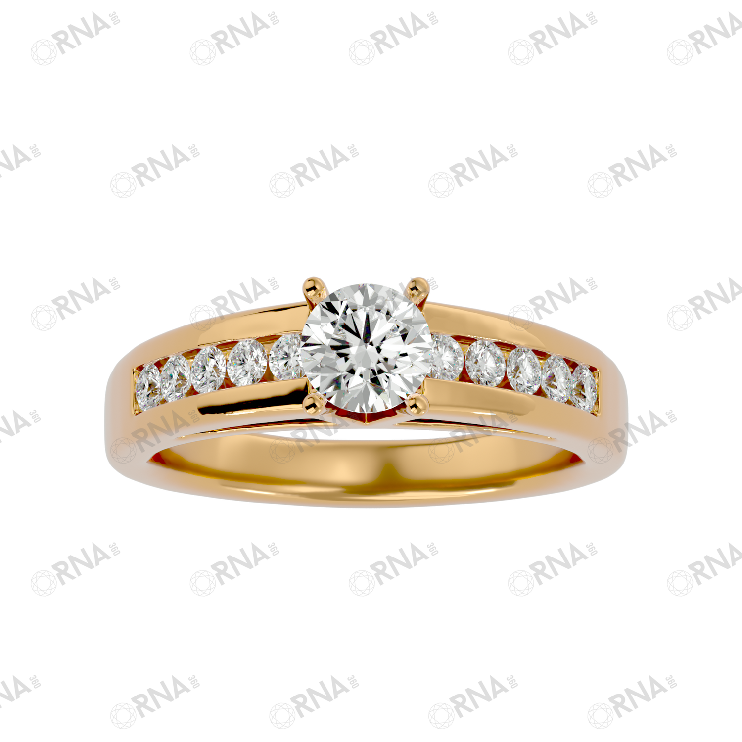 Orna Diamond Solitaire Ring - HYLR320