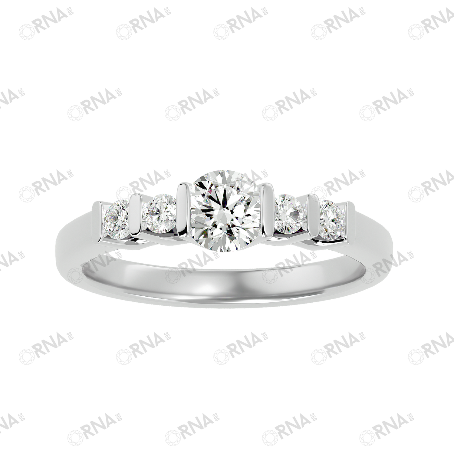 Orna Diamond Solitaire Ring - HYLR322