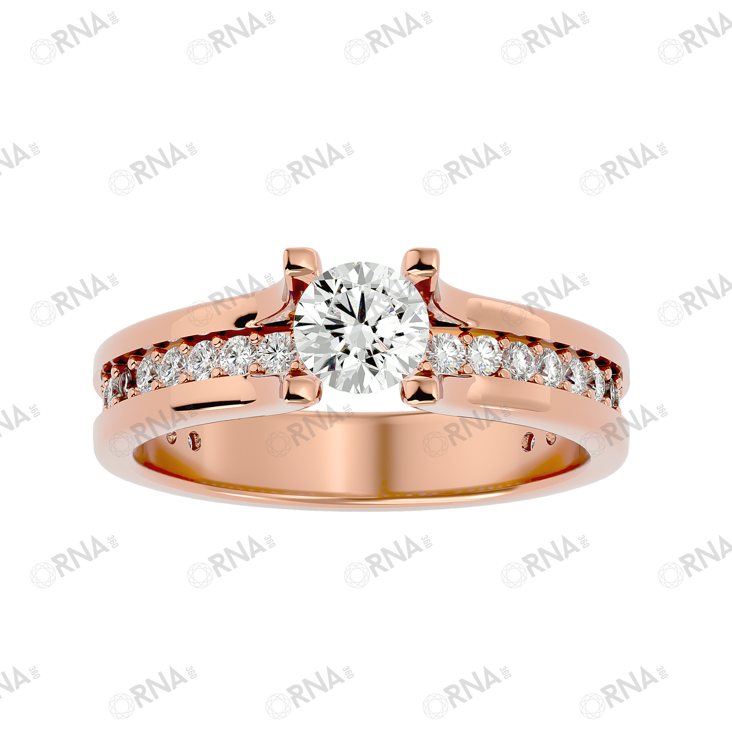 Orna Diamond Solitaire Ring - HYLR321