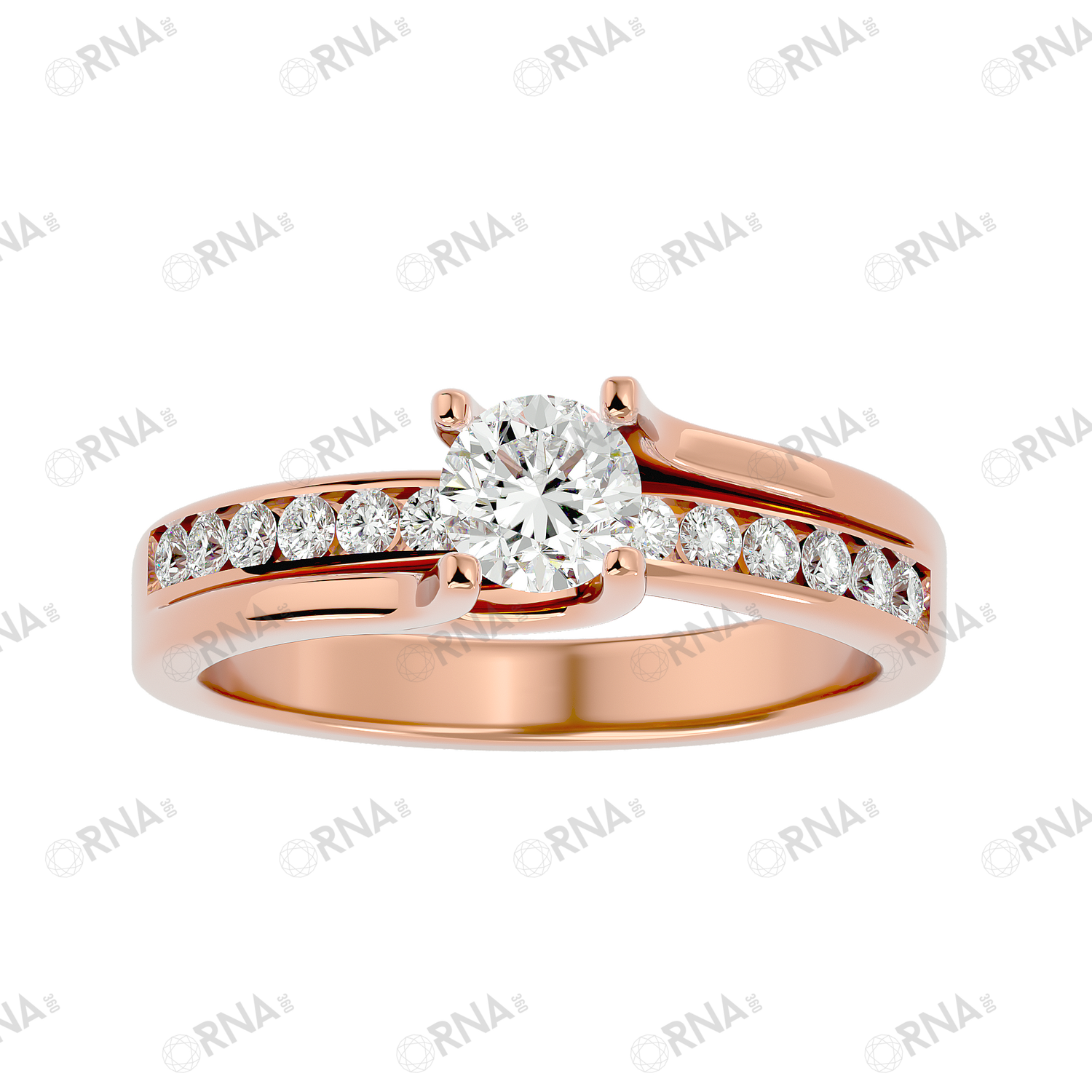 Orna Diamond Solitaire Ring - HYLR324