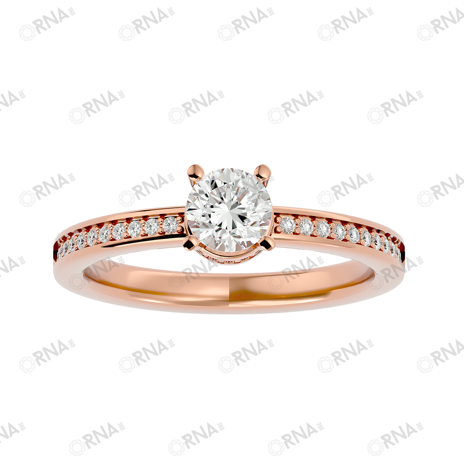 Orna Diamond Solitaire Ring - HYLR327