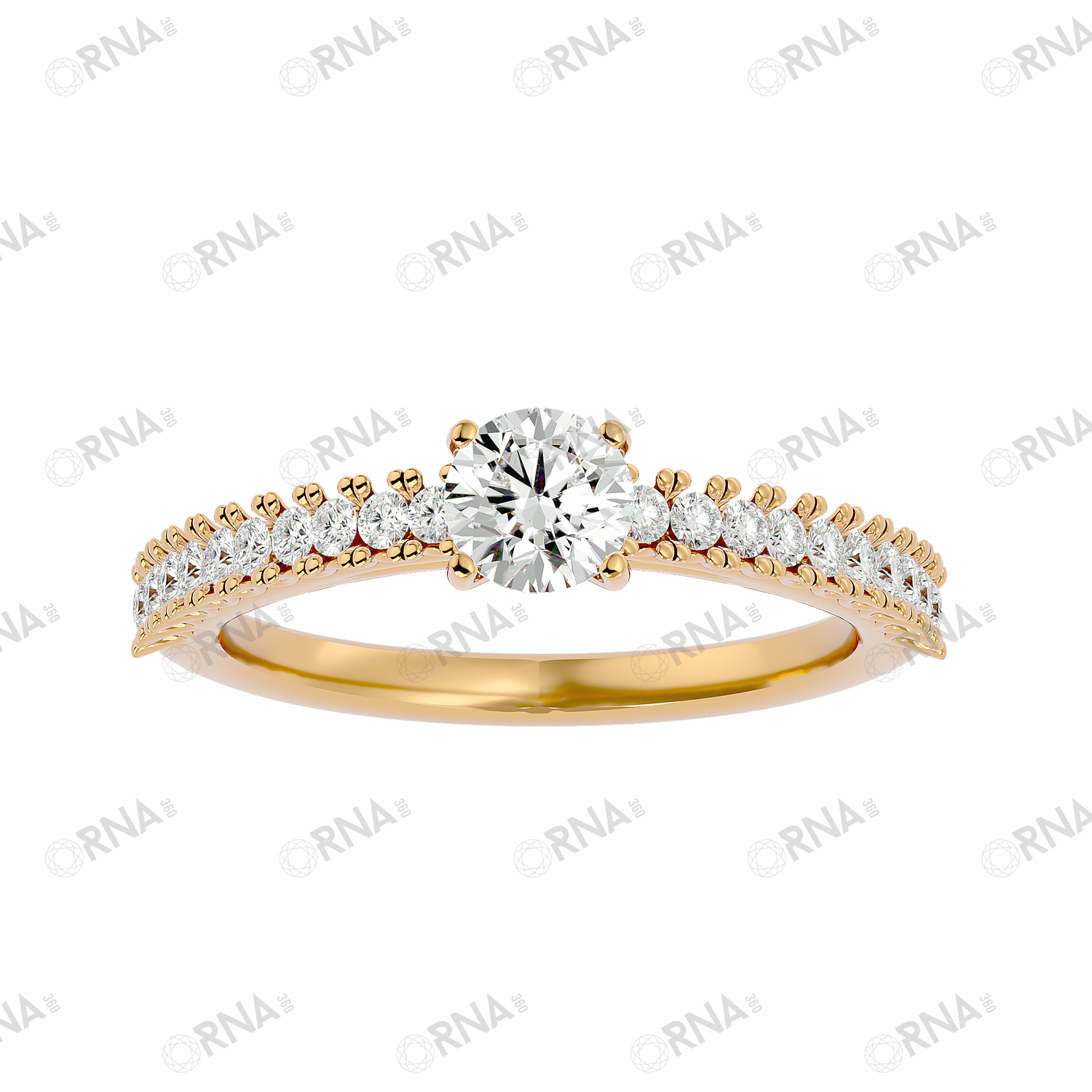 Orna Diamond Solitaire Ring - HYLR329