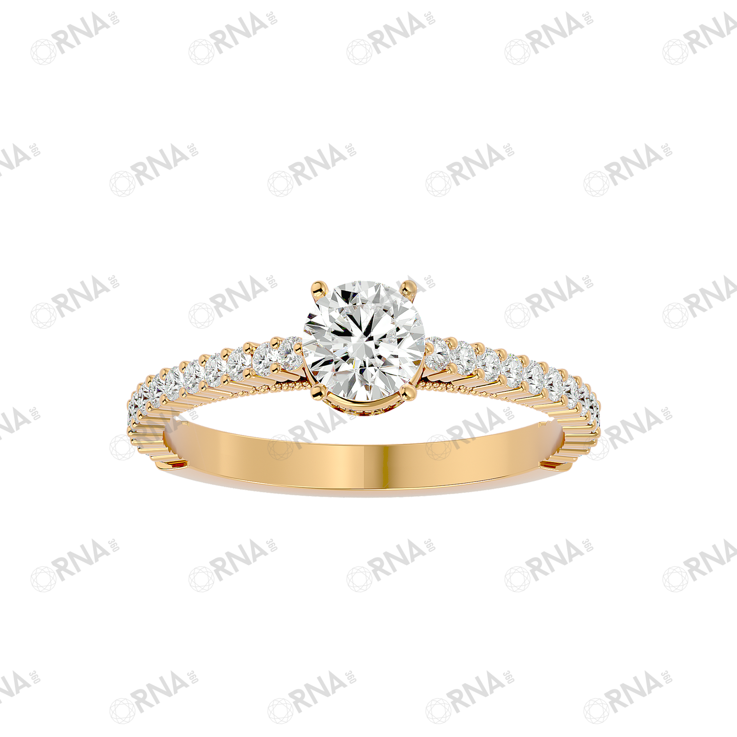 Orna Diamond Solitaire Ring - HYLR332