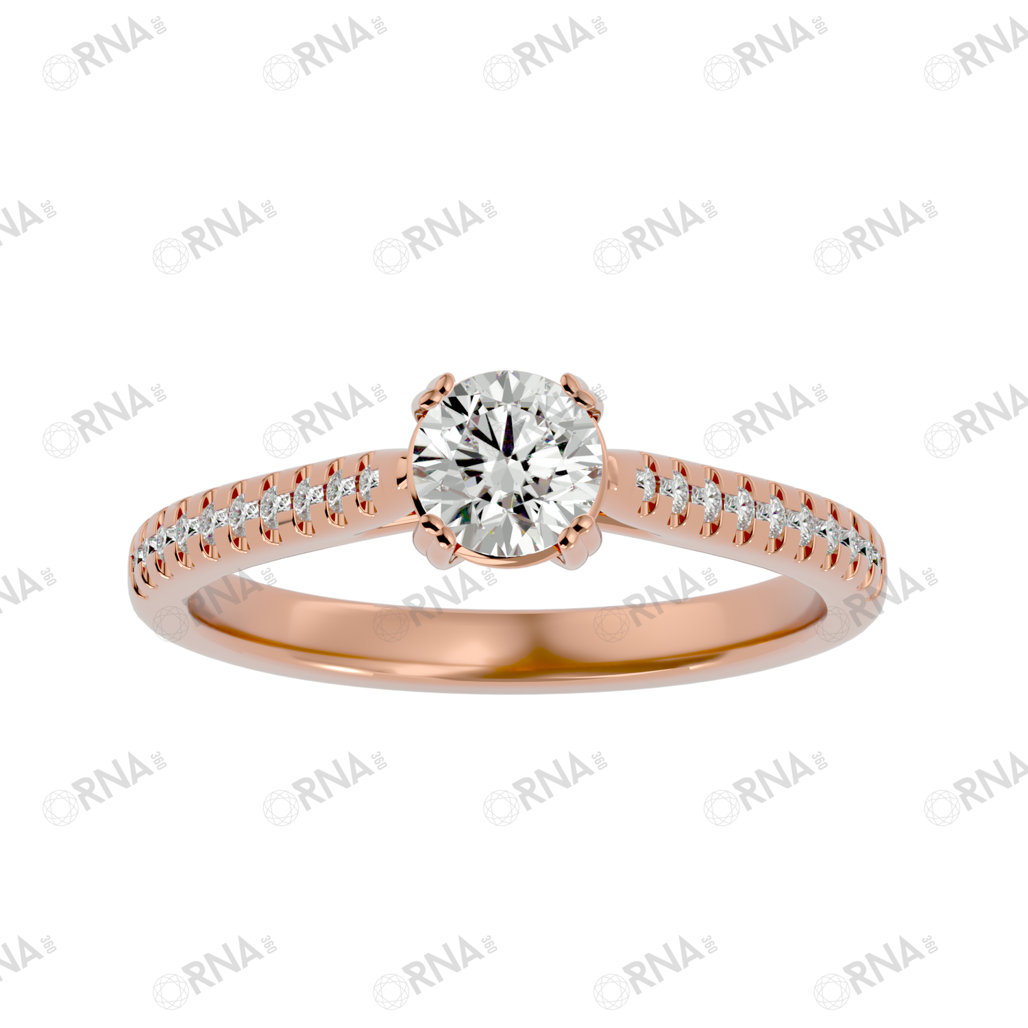 Orna Diamond Solitaire Ring - HYLR333