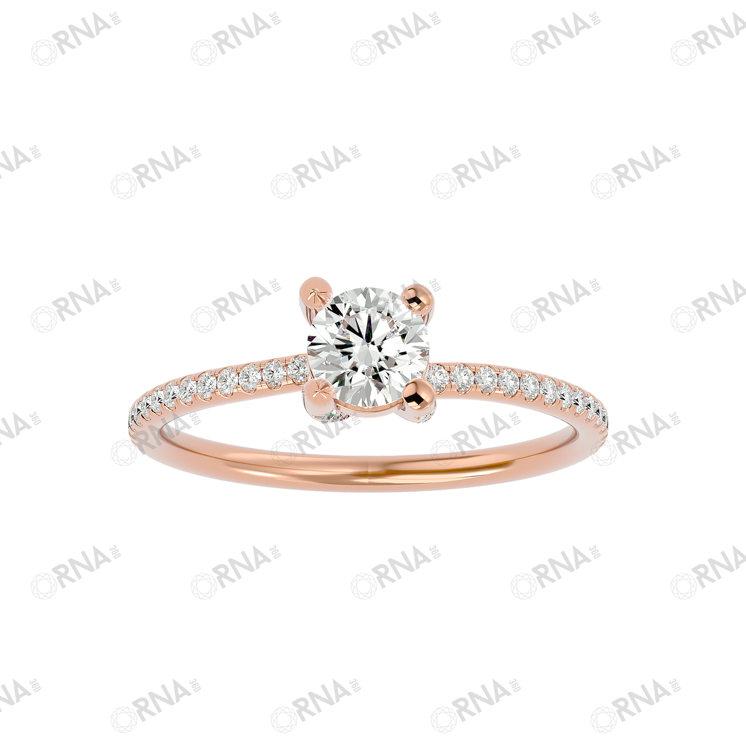 Orna Diamond Solitaire Ring - HYLR336
