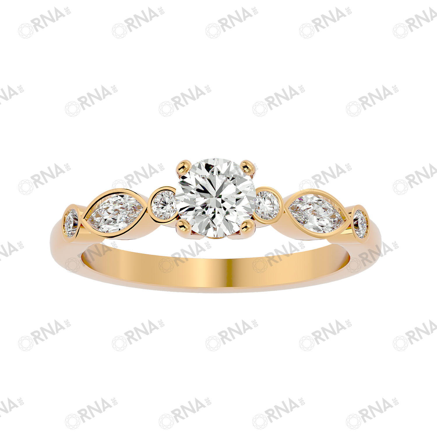 Orna Diamond Solitaire Ring - HYLR338