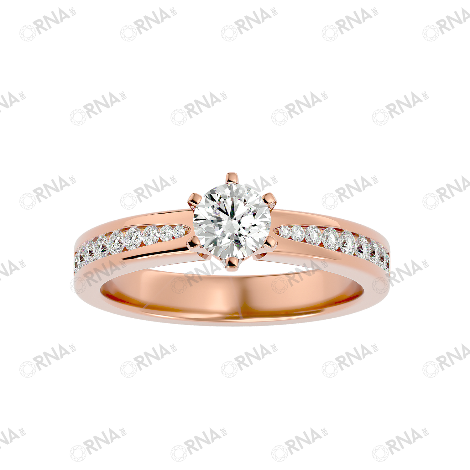 Orna Diamond Solitaire Ring - HYLR339