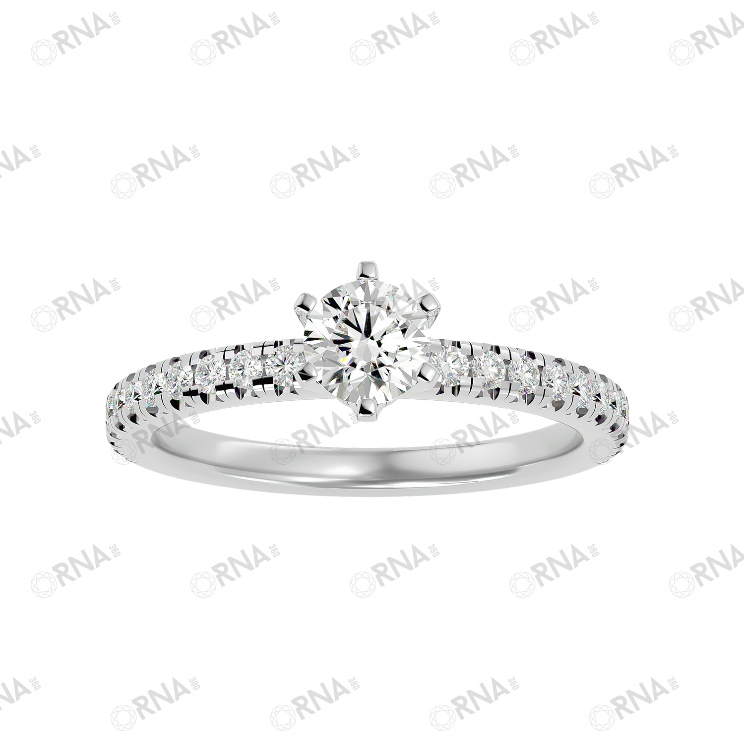 Orna Diamond Solitaire Ring - HYLR340