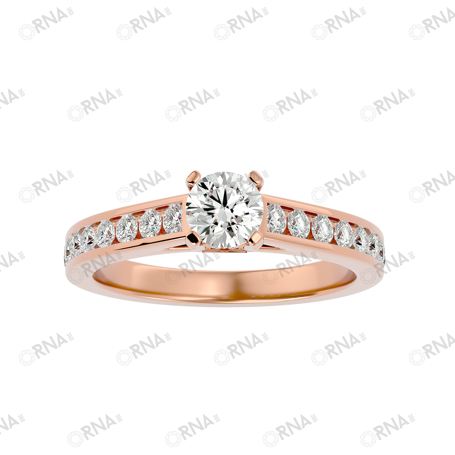 Orna Diamond Solitaire Ring - HYLR342