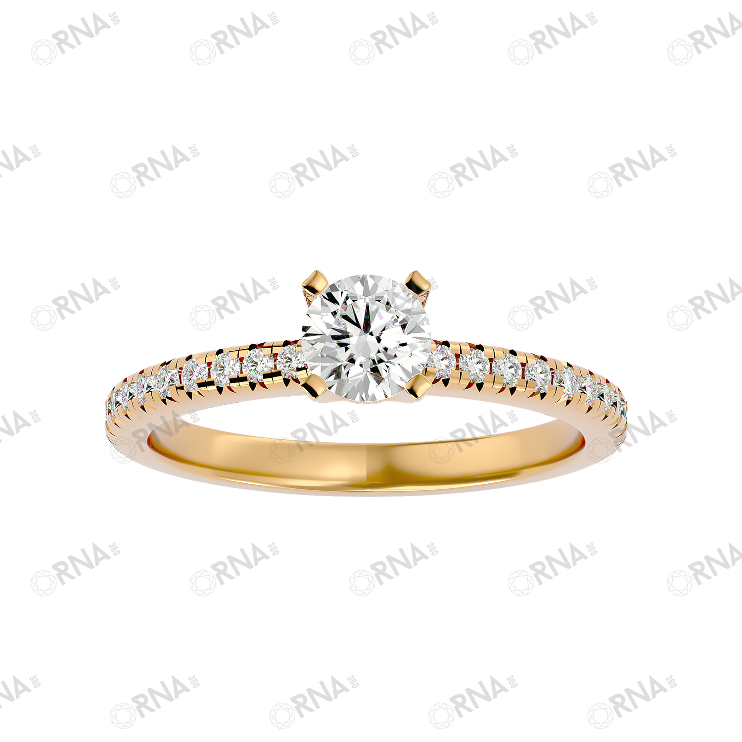 Orna Diamond Solitaire Ring - HYLR344