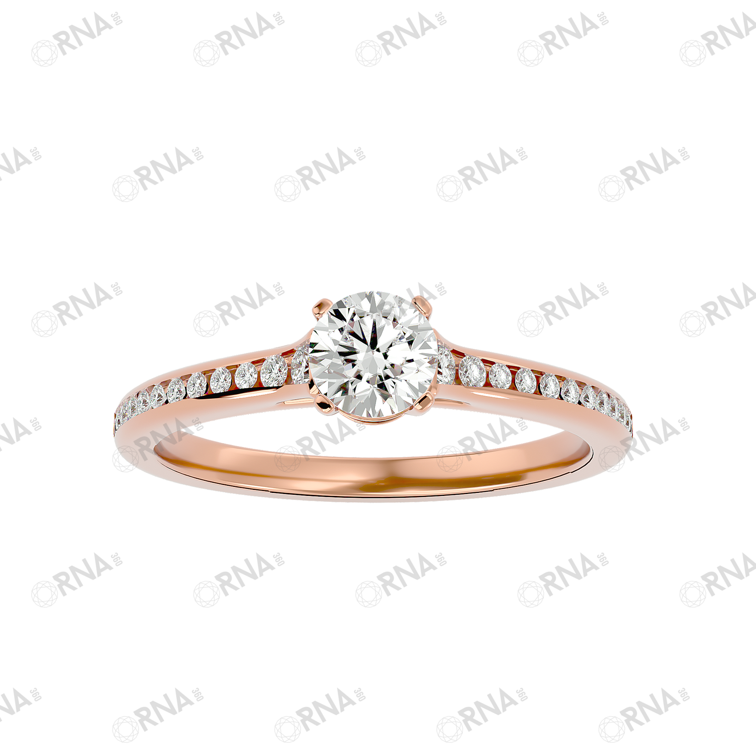 Orna Diamond Solitaire Ring - HYLR345