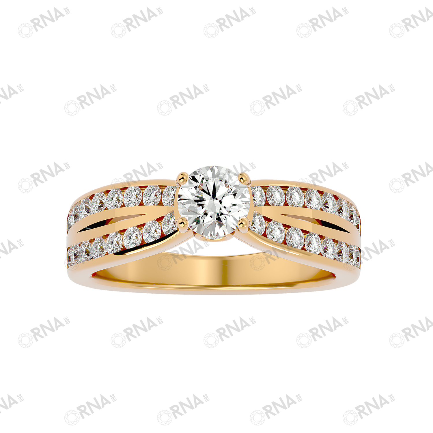 Orna Diamond Solitaire Ring - HYLR347