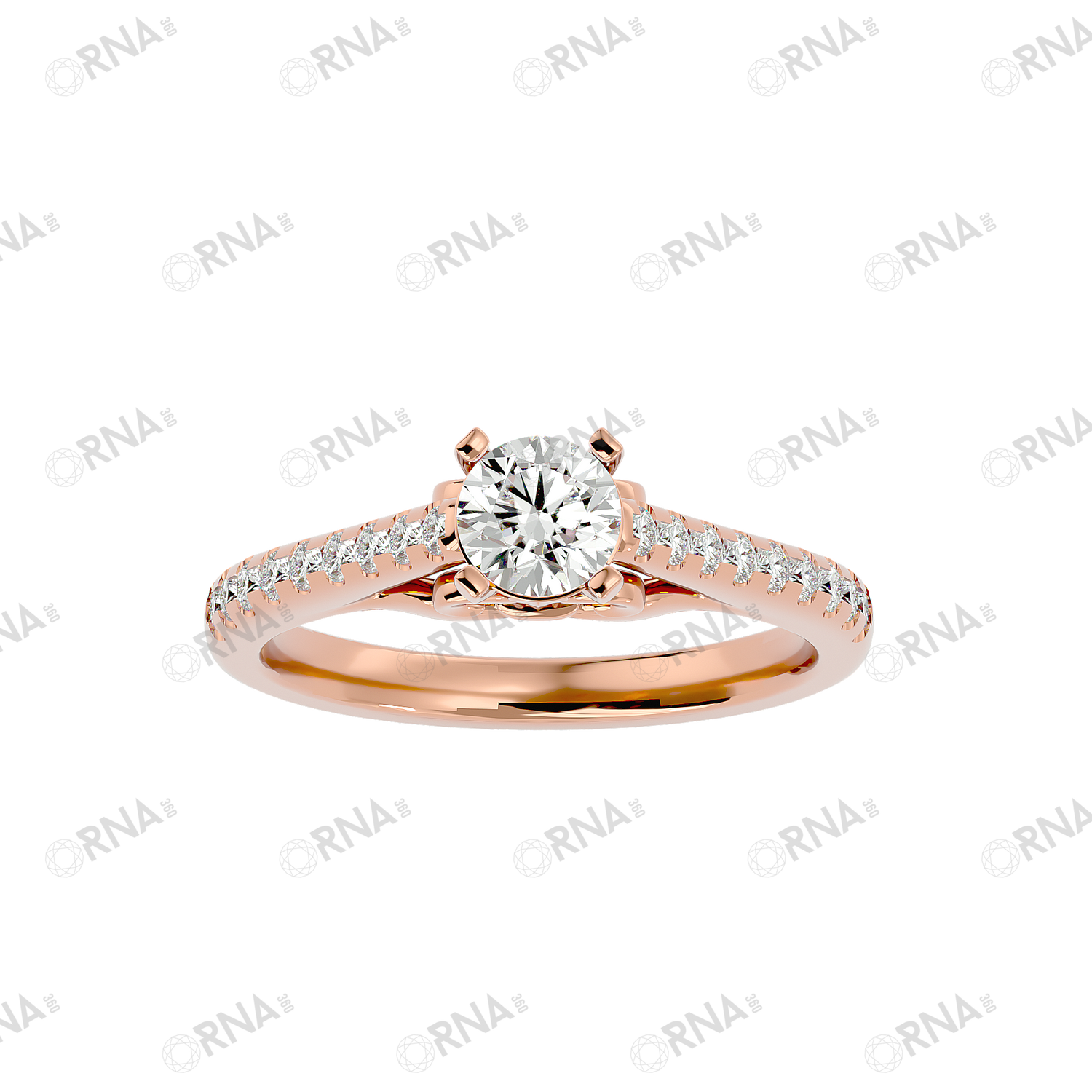 Orna Diamond Solitaire Ring - HYLR349