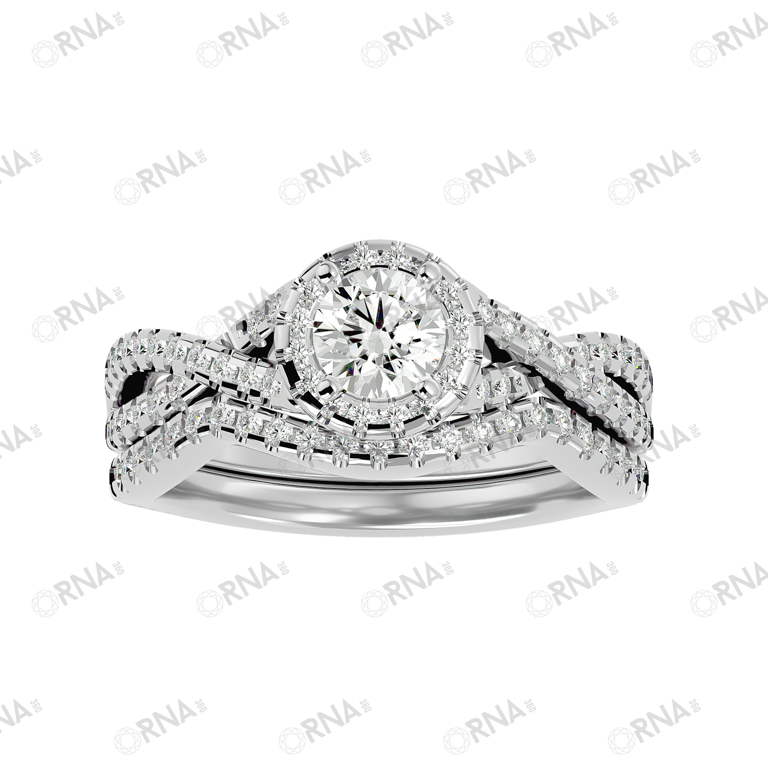 Orna Diamond Wedding Ring - HYLR004
