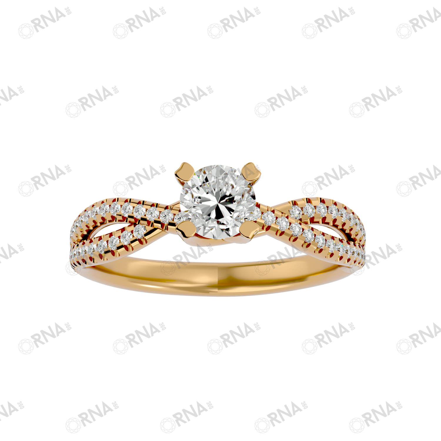 Orna Diamond Solitaire Ring - HYLR354
