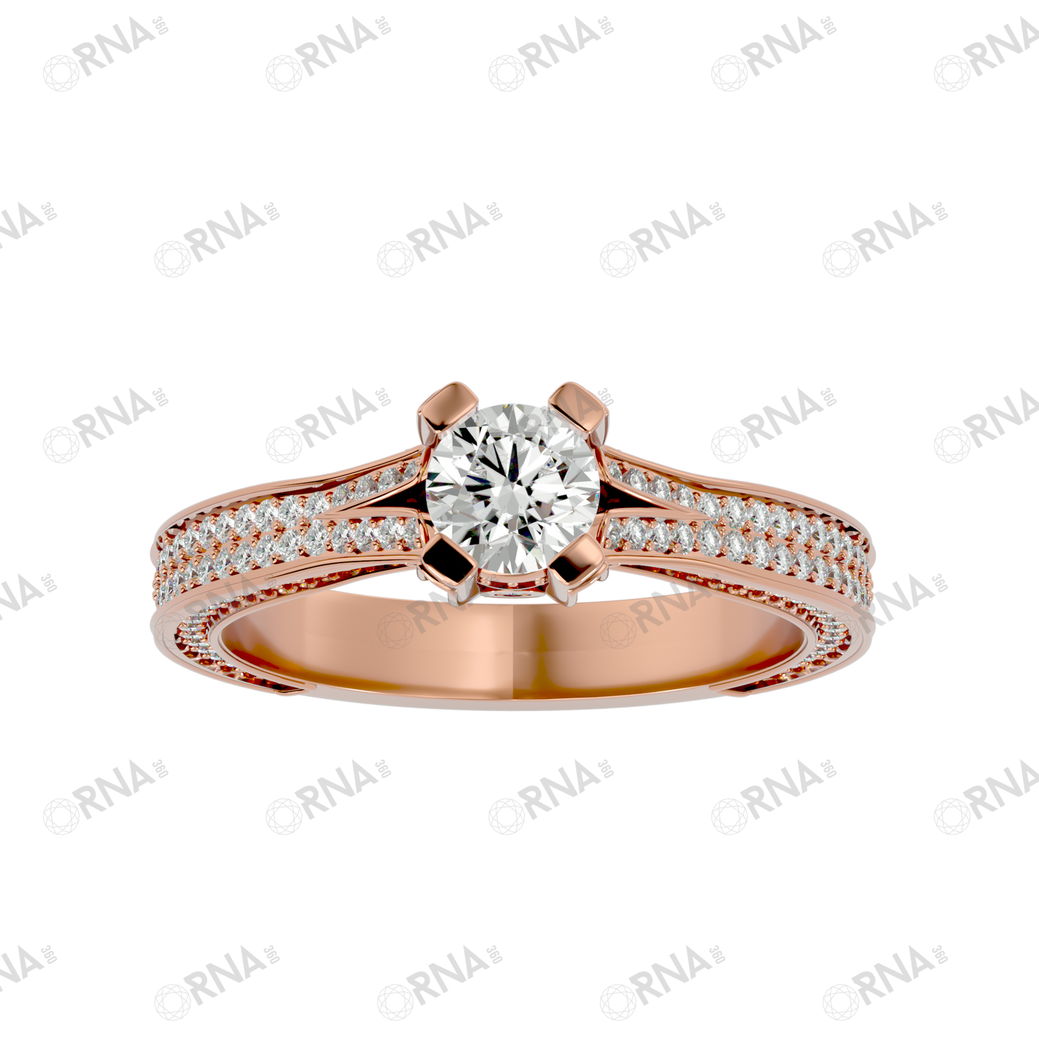 Orna Diamond Solitaire Ring - HYLR355