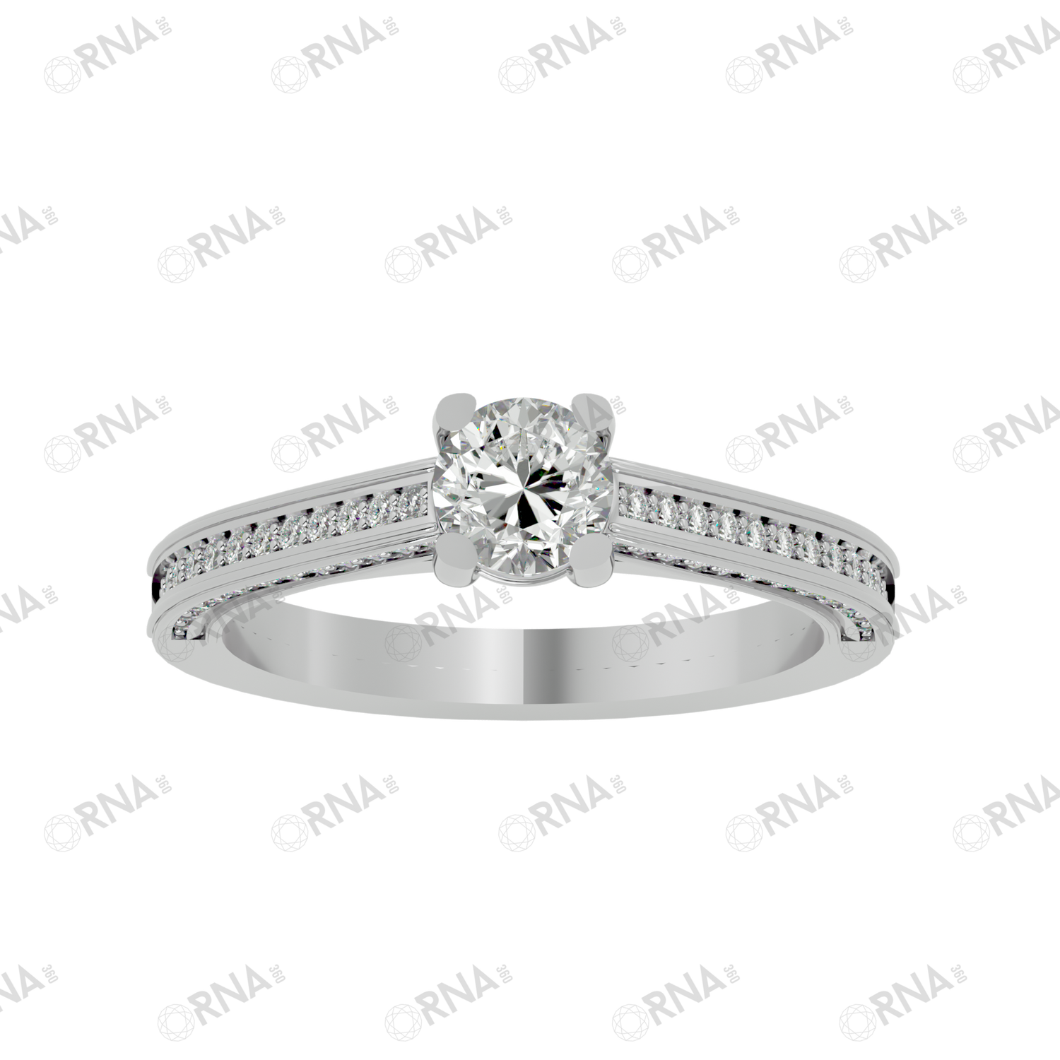 Orna Diamond Solitaire Ring - HYLR356