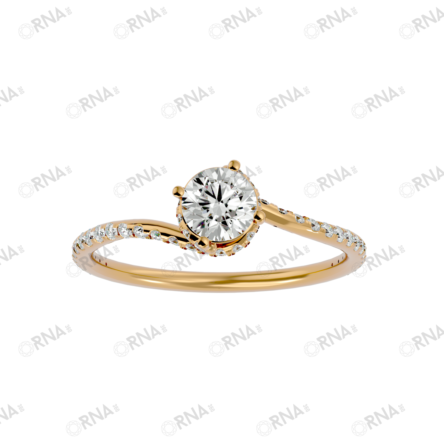 Orna Diamond Solitaire Ring - HYLR357