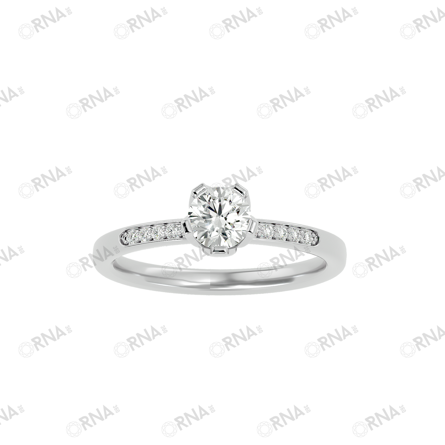 Orna Diamond Solitaire Ring - HYLR359