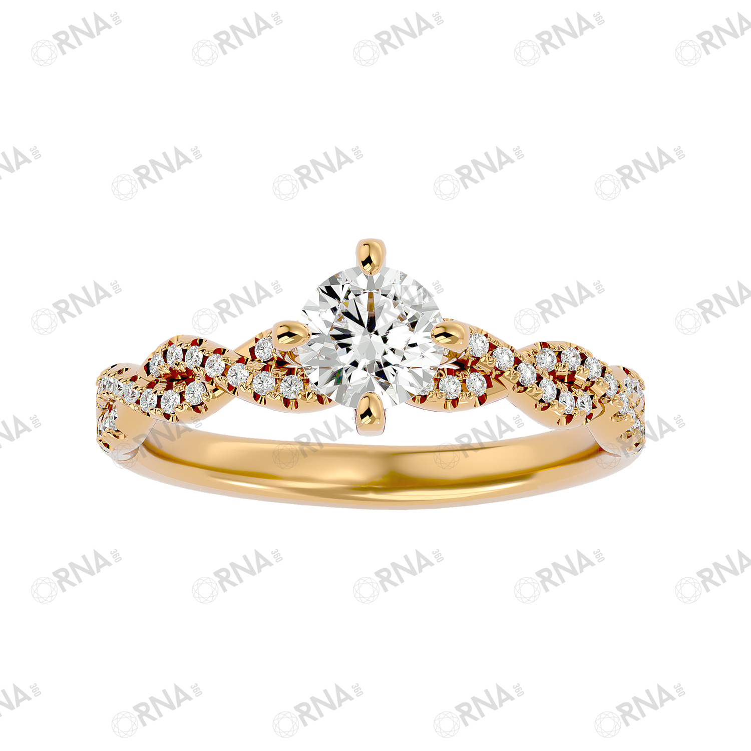 Orna Diamond Solitaire Ring - HYLR360