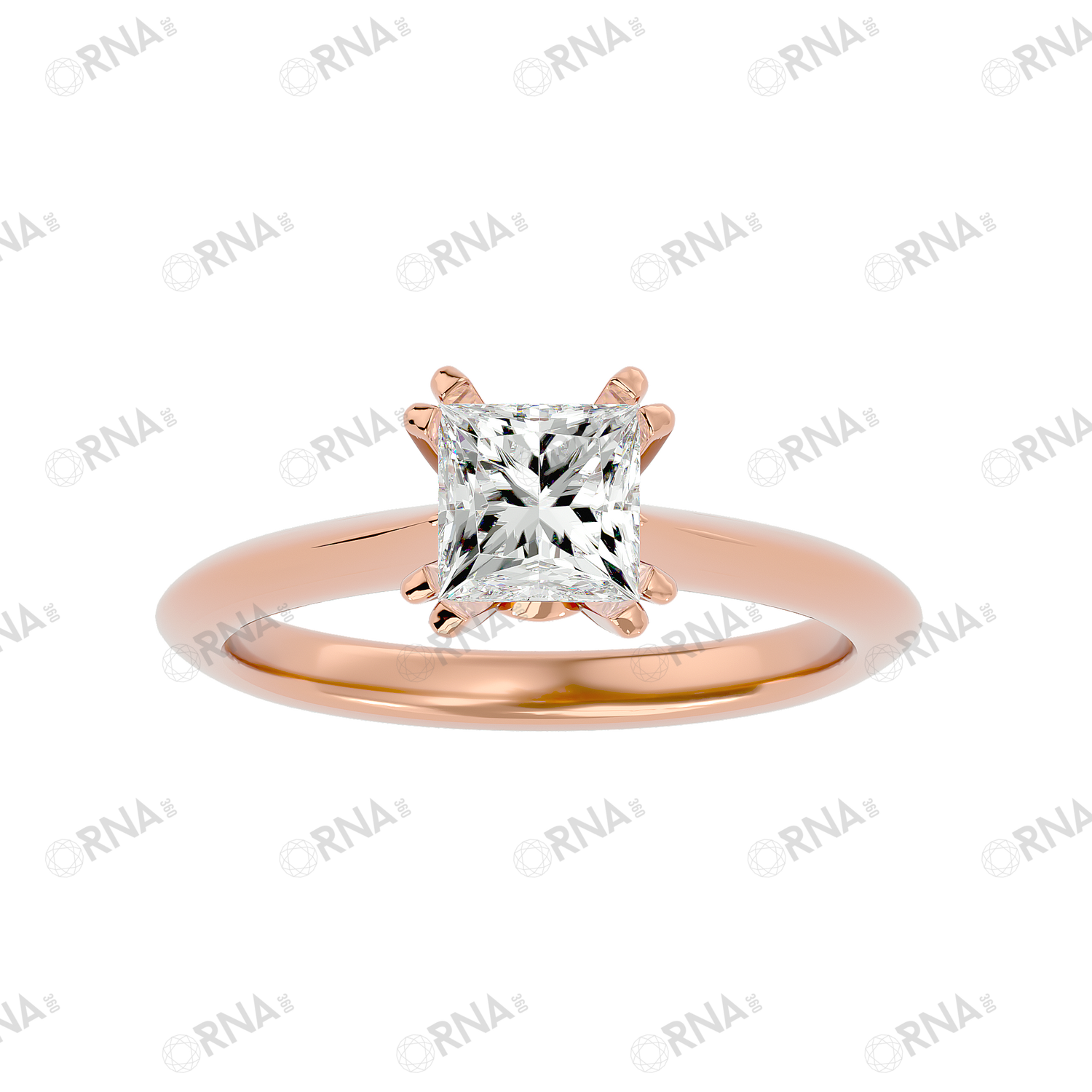 Orna  Diamond Solitaire Ring - HYLR049