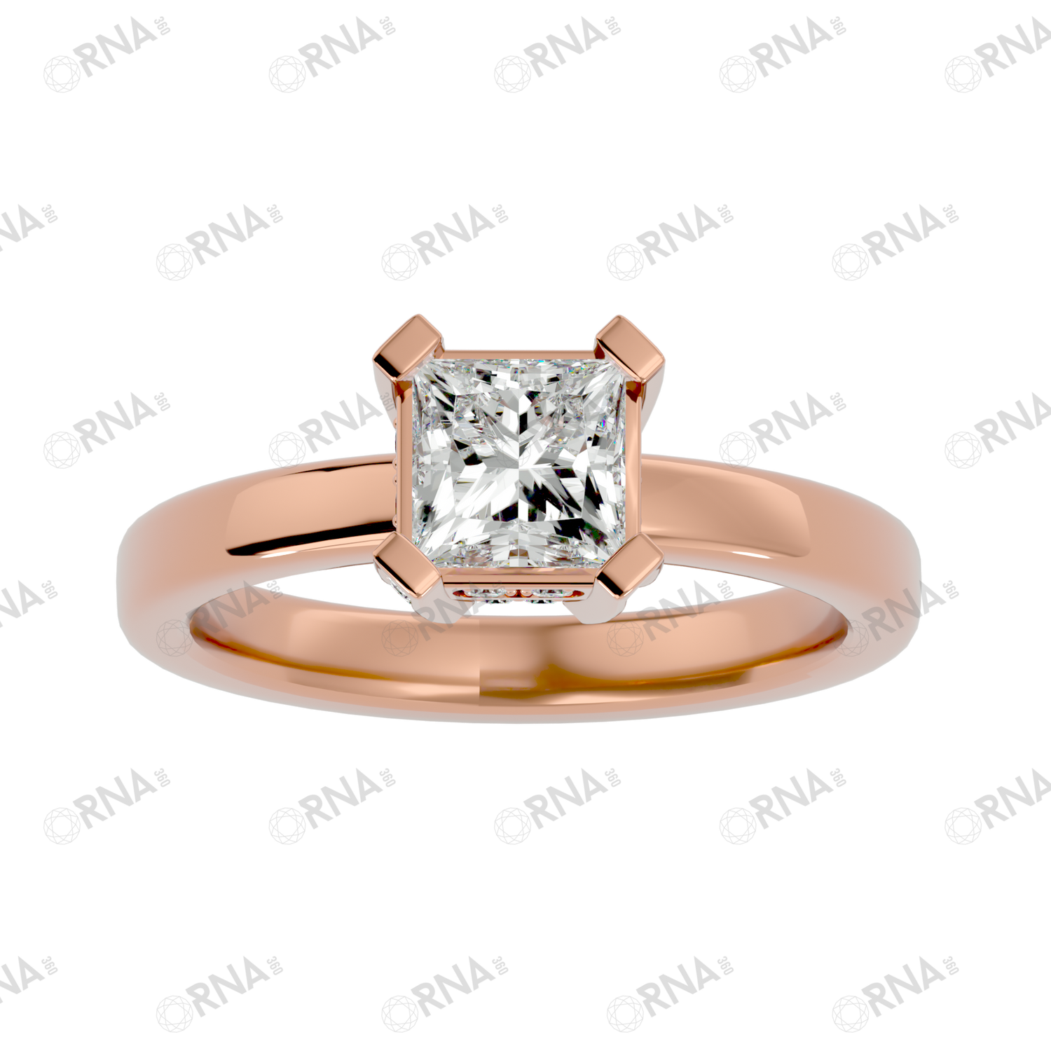 Orna  Diamond Solitaire Ring - HYLR052