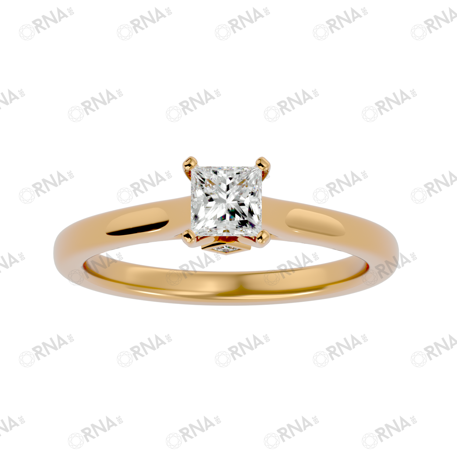 Orna  Diamond Solitaire Ring - HYLR054