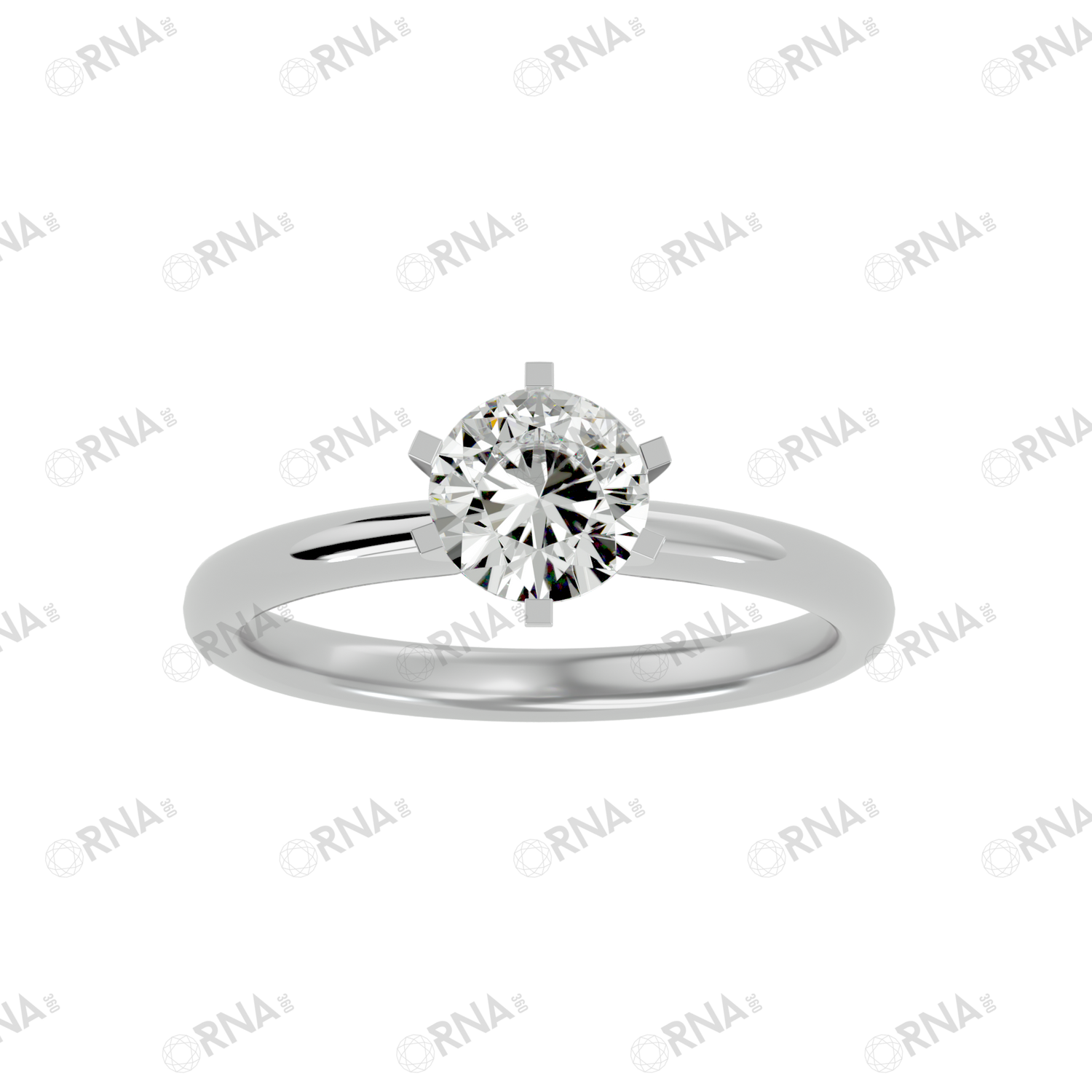 Orna  Diamond Solitaire Ring - HYLR056