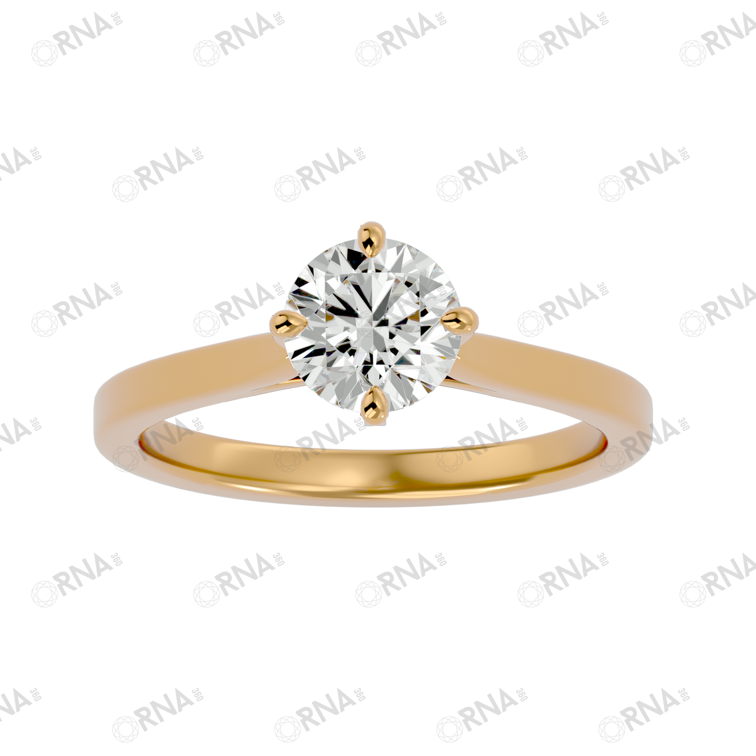 Orna  Diamond Solitaire Ring - HYLR057