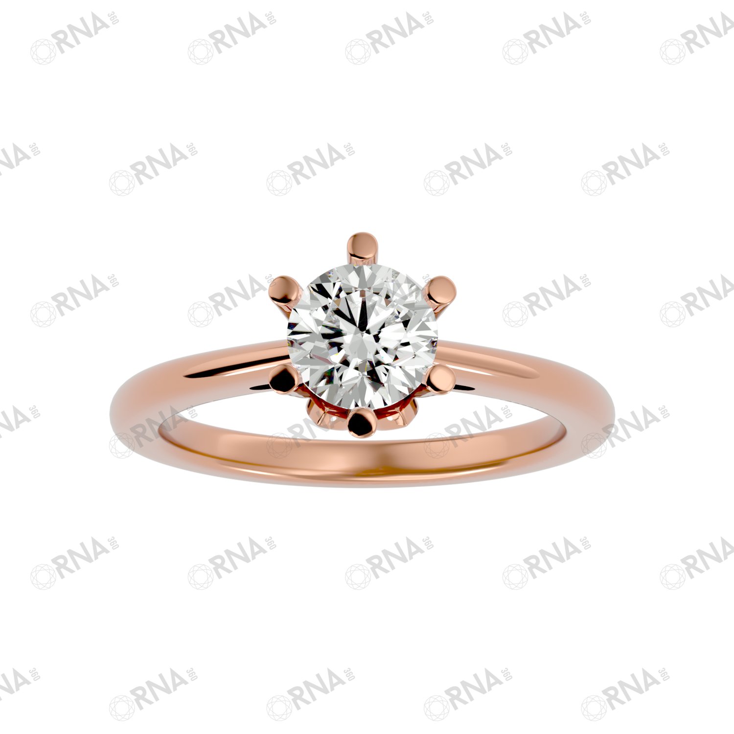 Orna Diamond Solitaire Ring - HYLR058