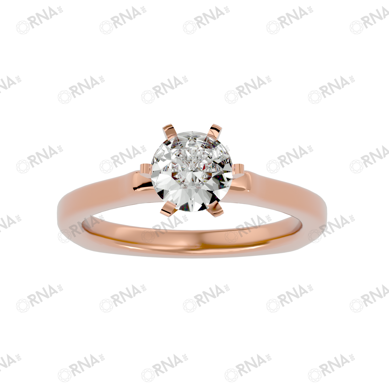 Orna Diamond Solitaire Ring - HYLR064