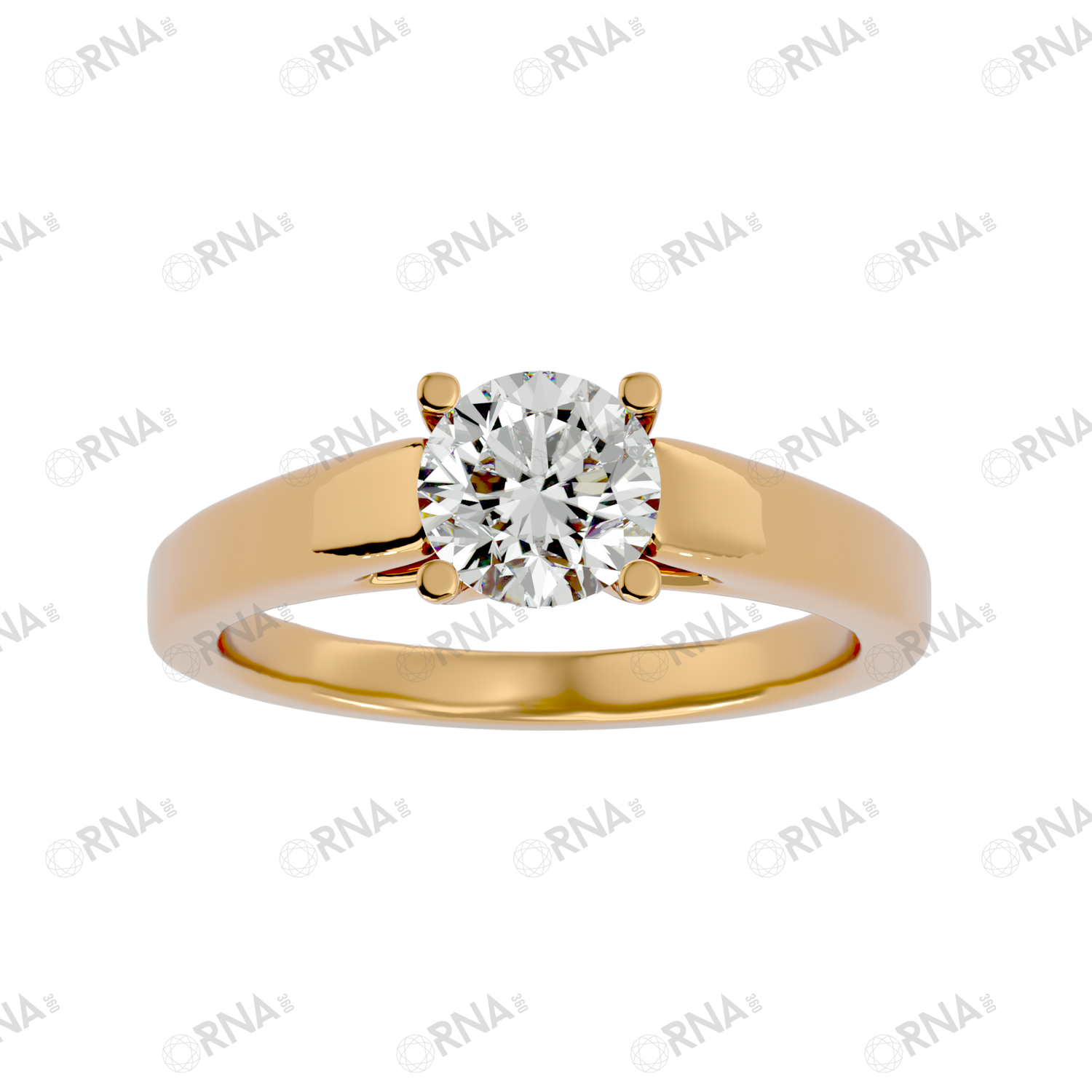 Orna Diamond Solitaire Ring - HYLR066