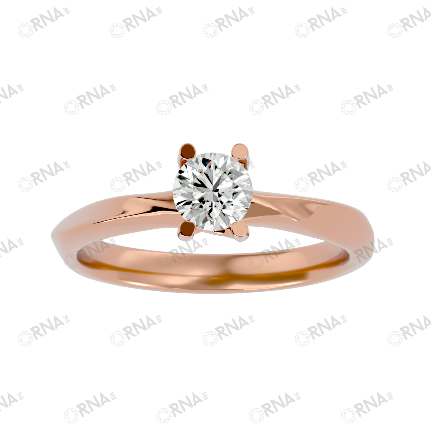 Orna Diamond Solitaire Ring - HYLR073