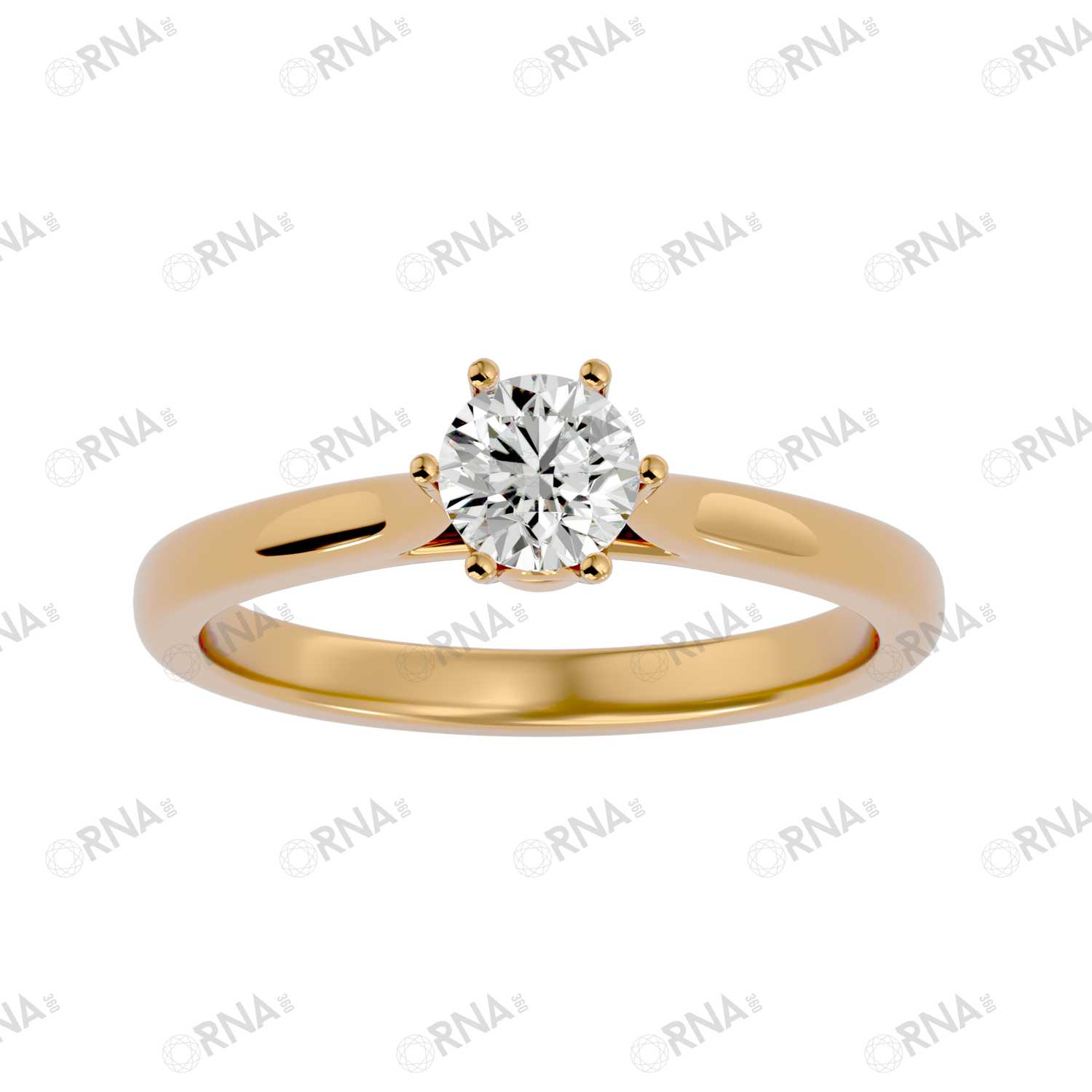 Orna Diamond Solitaire Ring - HYLR075