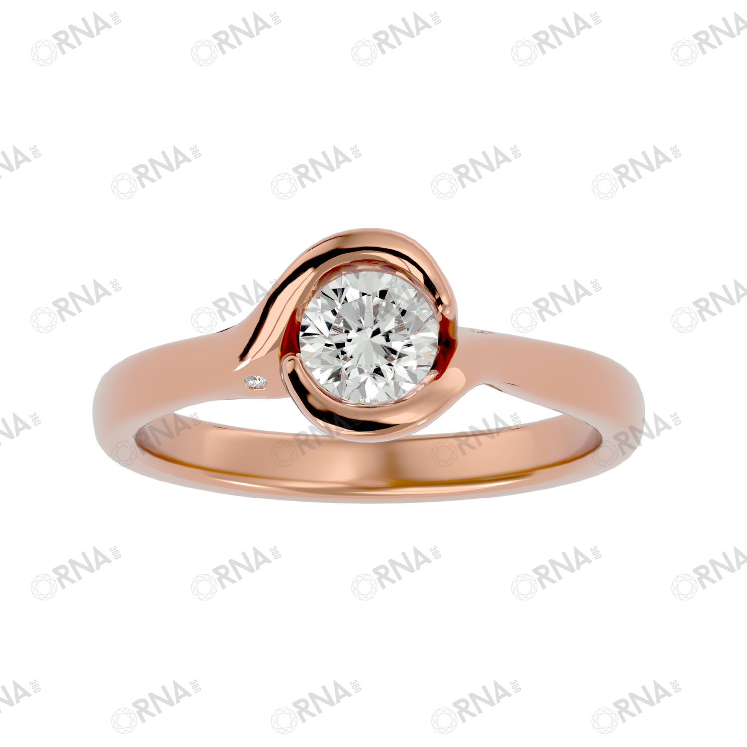 Orna Diamond Solitaire Ring - HYLR079