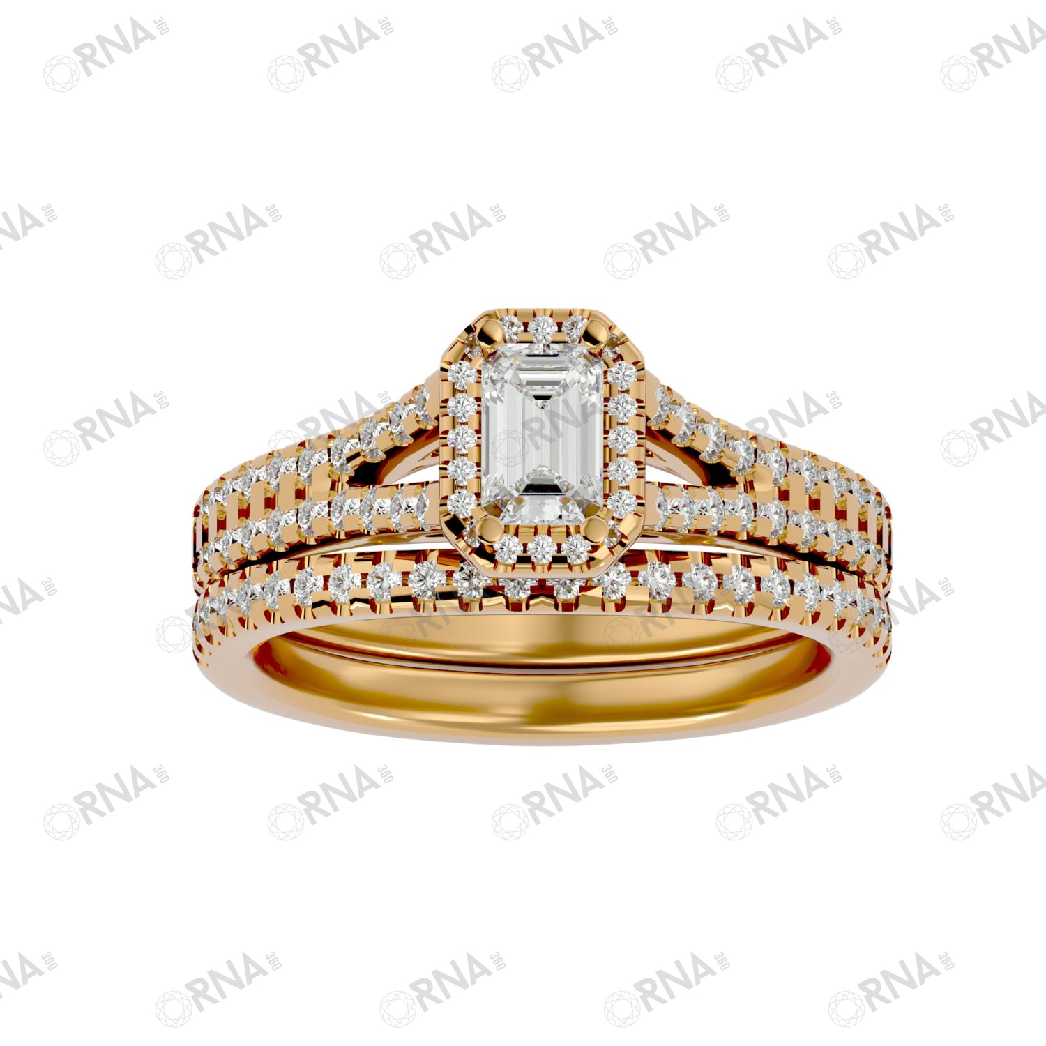 Orna Diamond Wedding Ring - HYLR005