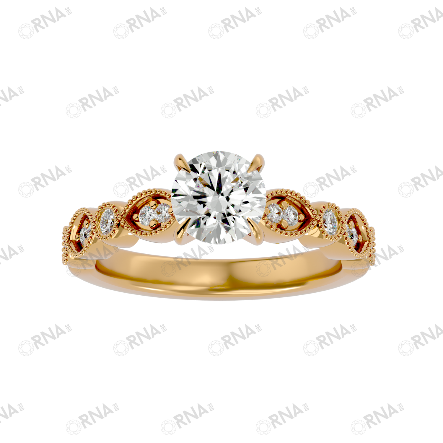 Orna Diamond Solitaire Ring - HYLR363
