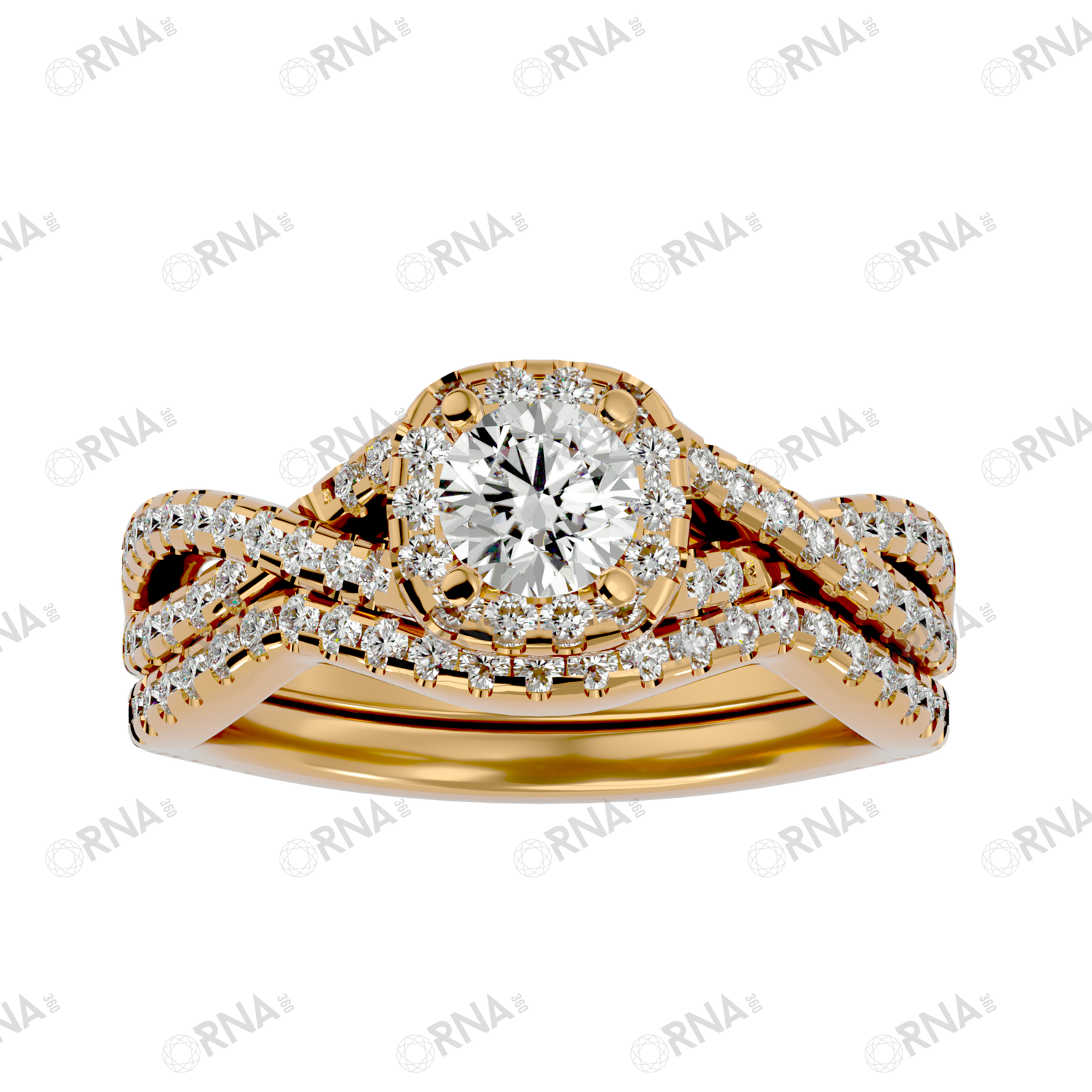Orna Diamond Wedding Ring -HYLR010