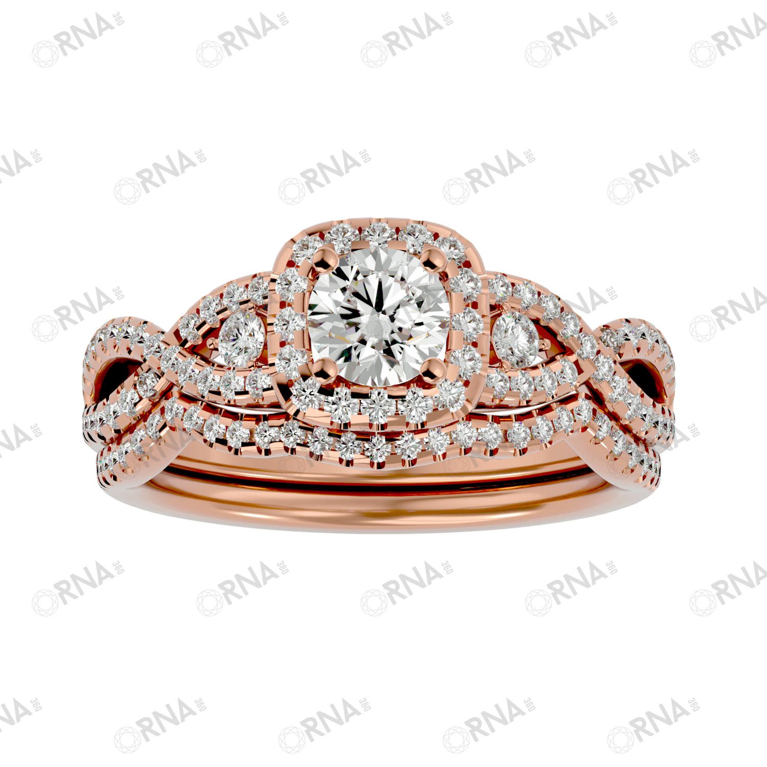 Orna Diamond Wedding Ring -HYLR012